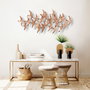 Wallity Martılar Accesorio de Pared de Metal Multicolor